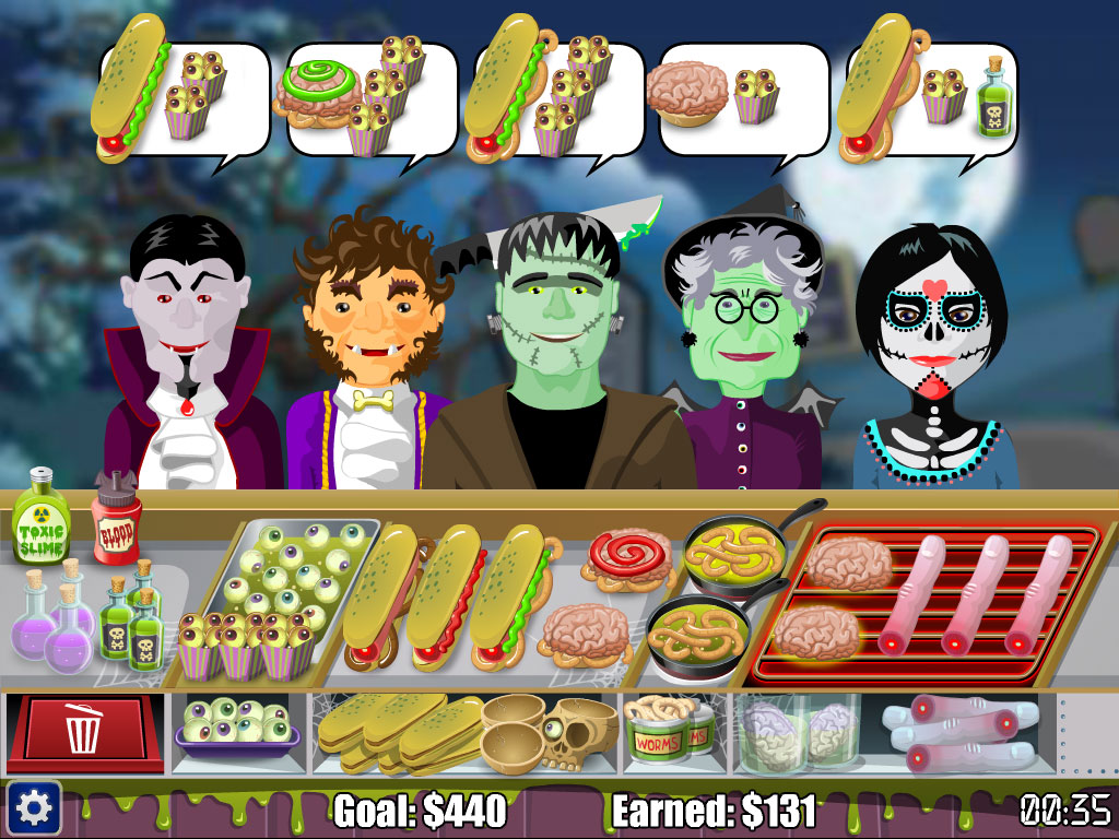 zombie hot dog game